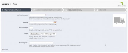 Der neue PrestaShop Versanddienst Wizard